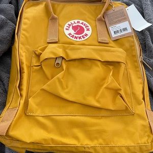 NWT - Fjällräven KANKEN ochre backpack